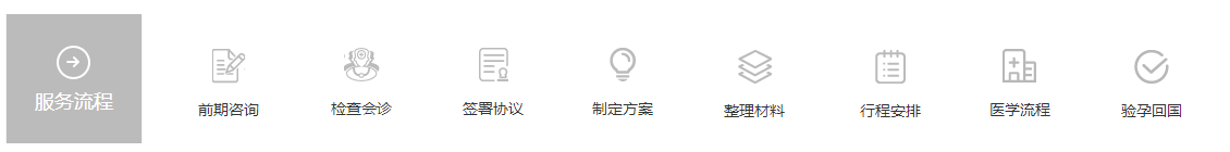 孕道国际康盛泰生殖服务流程